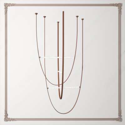 现代吊灯3D模型下载